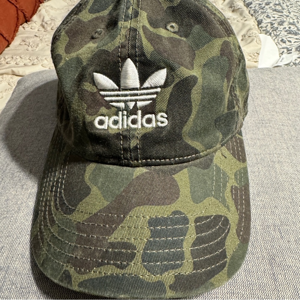 Women’s adidas baseball hat, camouflage